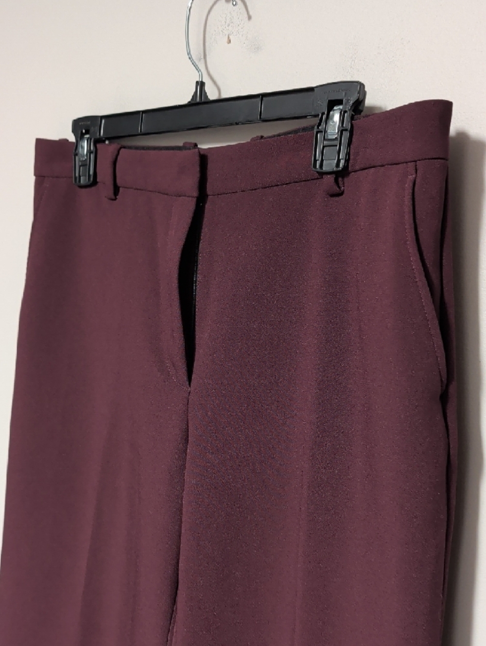 The Kooples Plum Straight-Leg Trousers - Picture 2 of 9